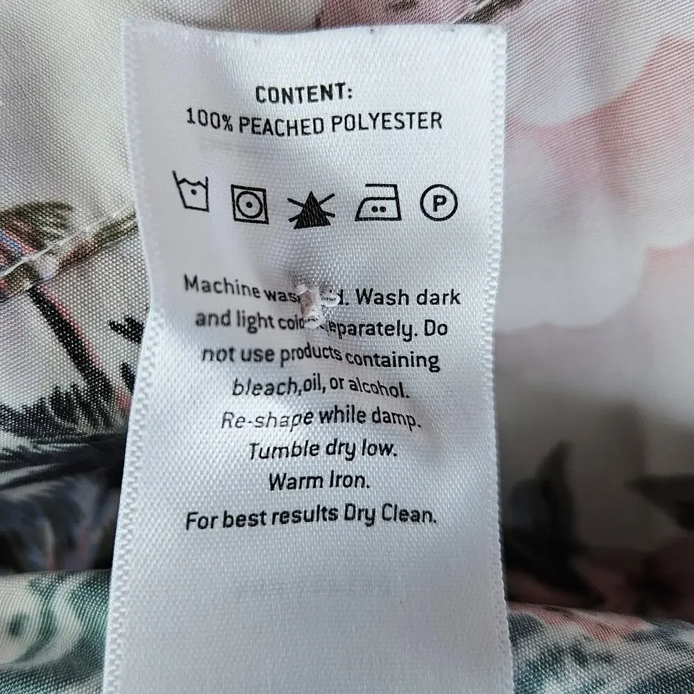 Milano Bay Mens Small Hawaiian Button UP Shirt Tropical Vacation Resort Beach - Picture 10 of 14